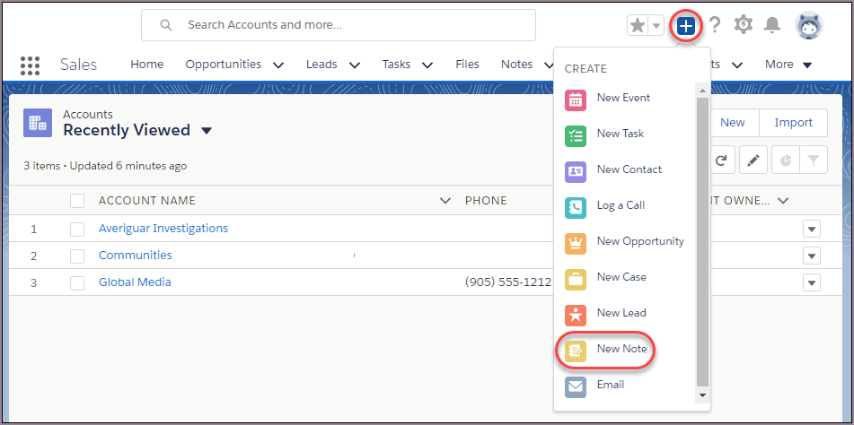 Notas de Salesforce: una guía